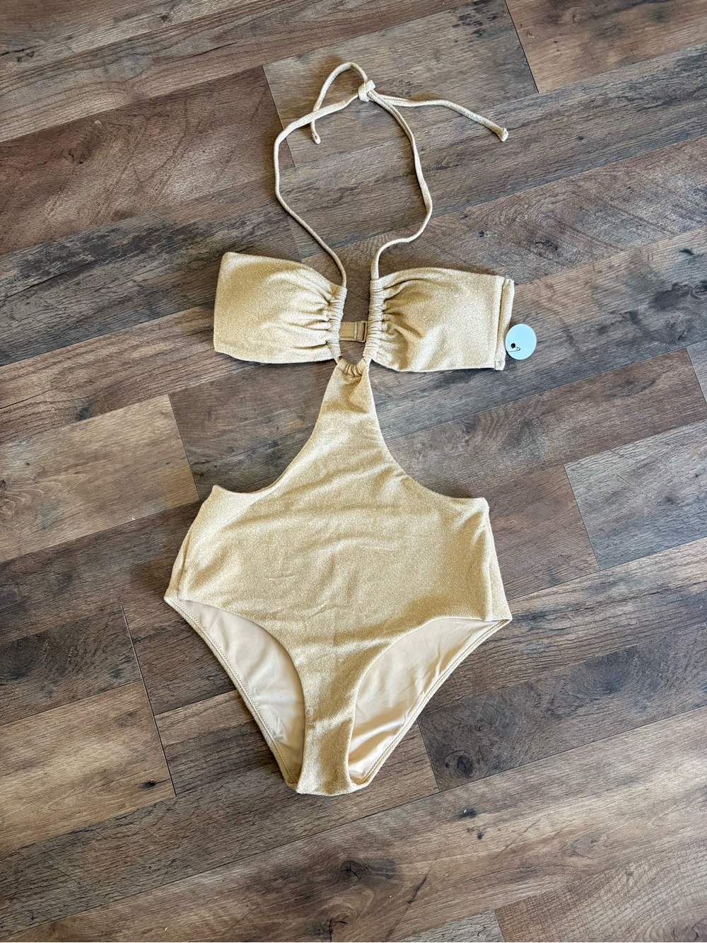 Aerie Gold Swimsuit